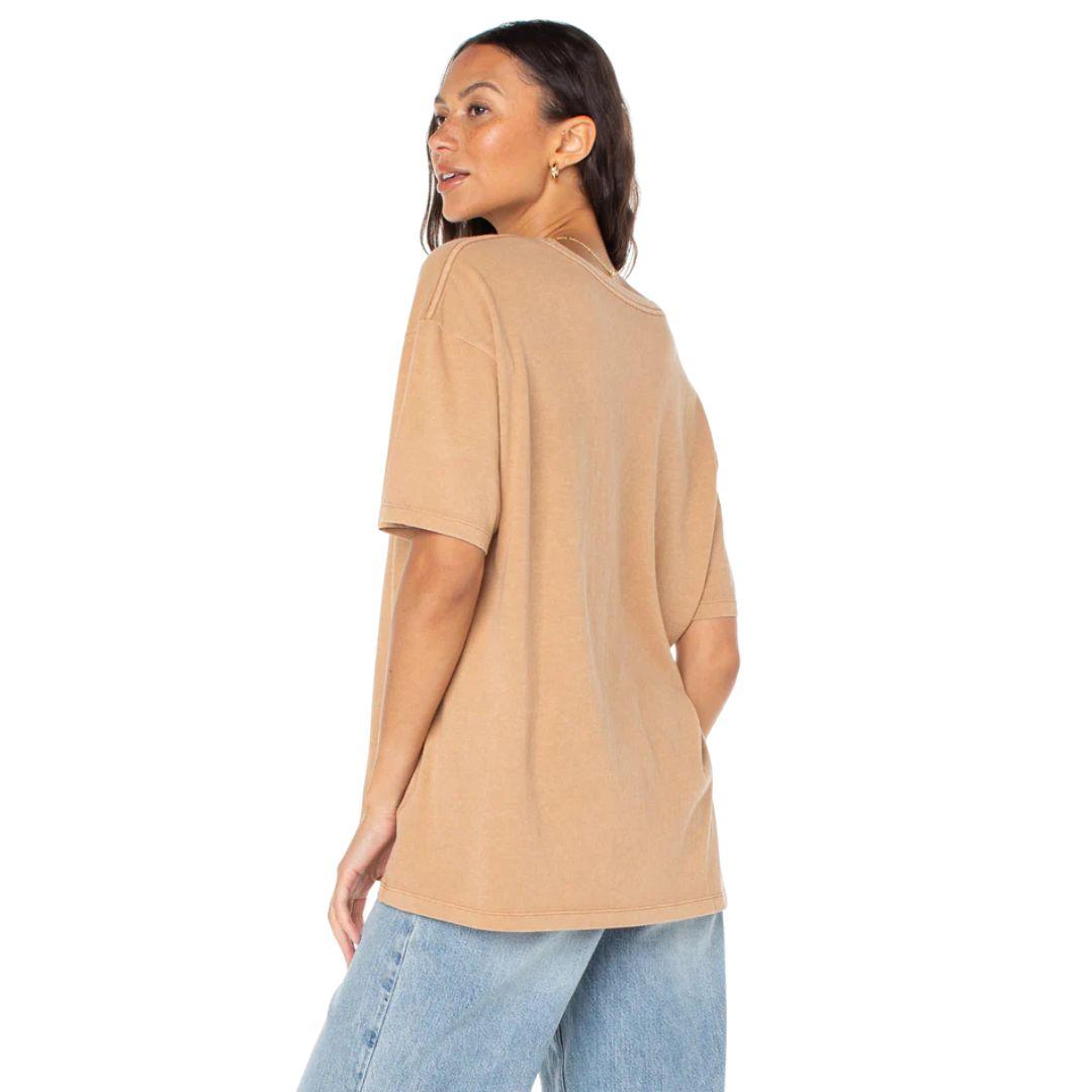 Roxy Palm Stripe Tee